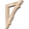 Ekena Millwork Balboa Slat Smooth Bracket, Douglas Fir, 5 1/2"W x 38"D x 44"H BKT06X38X44BOA06SDF - alternate 1